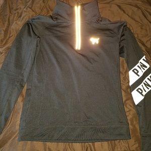 Quarter zip PINK sweater